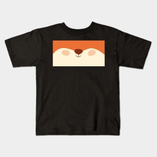 Cute fox face mask for kids Kids T-Shirt